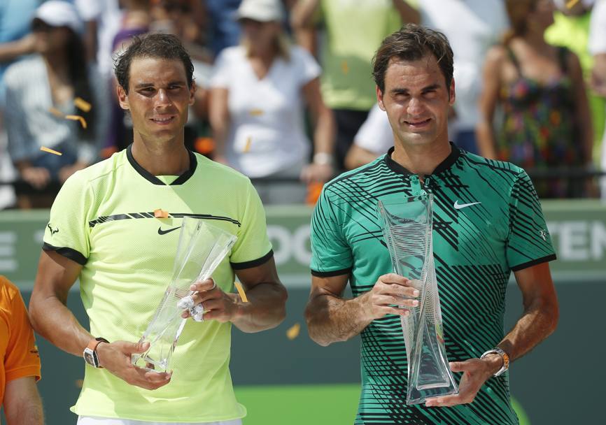 In finale ha battuto l&#39;eterno rivale Rafa Nadal che conduce i duelli 23-14
